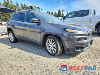 Czwarte zdjęcie samochodu z boku: 2014 JEEP CHEROKEE LIMITED VIN:1C4PJLDS1EW160319 - miniatura