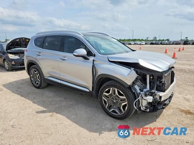 Czwarte zdjęcie samochodu z boku: 2021 HYUNDAI SANTA FE LIMITED VIN:5NMS44AL5MH310891 - miniatura