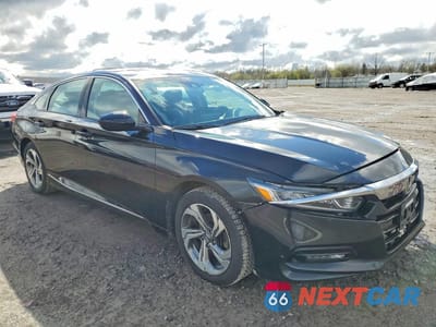 Czwarte zdjęcie samochodu z boku: 2018 HONDA ACCORD EX VIN:1HGCV1F41JA059750 - miniatura