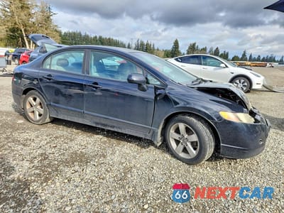 Czwarte zdjęcie samochodu z boku: 2008 HONDA CIVIC EX VIN:1HGFA16818L053988 - miniatura