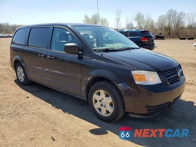 Czwarte zdjęcie samochodu z boku: 2010 DODGE GRAND CARAVAN SE VIN:2D4RN4DEXAR302556 - miniatura