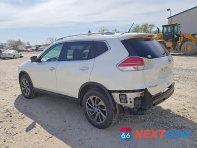 Drugie zdjęcie samochodu z przodu: 2016 NISSAN ROGUE SL VIN:5N1AT2MV6GC893437 - miniatura
