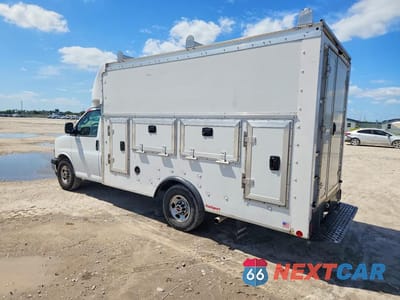 Drugie zdjęcie samochodu z przodu: 2018 GMC SAVANA DELIVERY VAN VIN:1GD07RFG8J1197902 - miniatura
