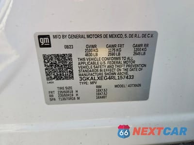 Zdjęcie 12 z 12 samochodu: 2024 GMC TERRAIN DENALI VIN:3GKALXEG4RL157433 - miniatura