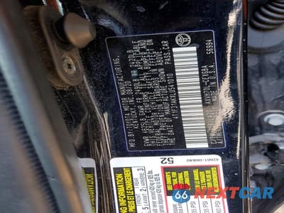 Zdjęcie 12 z 12 samochodu: 2020 TOYOTA CAMRY XLE VIN:4T1F31AKXLU541010 - miniatura