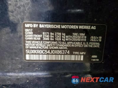 Zdjęcie 14 z 14 samochodu: 2018 BMW X5 XDRIVE35I VIN:5UXKR0C54J0X86374 - miniatura