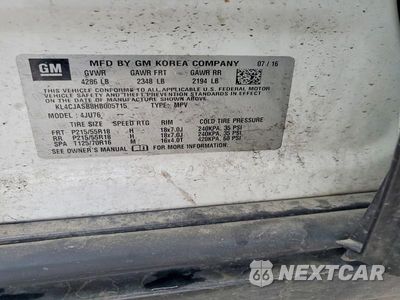 Zdjęcie 13 z 13 samochodu: 2017 BUICK ENCORE PREFERRED VIN:KL4CJASB8HB005715 - miniatura