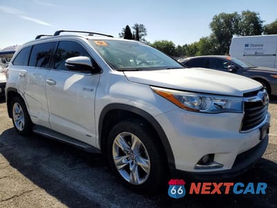 Czwarte zdjęcie samochodu z boku: 2016 TOYOTA HIGHLANDER HYBRID LIMITED PLATINUM VIN:5TDDCRFH0GS020279 - miniatura