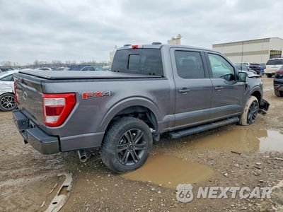 Trzecie zdjęcie samochodu z tyłu: 2021 FORD F150 SUPERCREW VIN:1FTFW1E50MKE13470 - miniatura