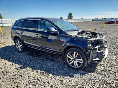 Czwarte zdjęcie samochodu z boku: 2014 AUDI Q7 PREMIUM PLUS VIN:WA1LMAFE6ED004008 - miniatura