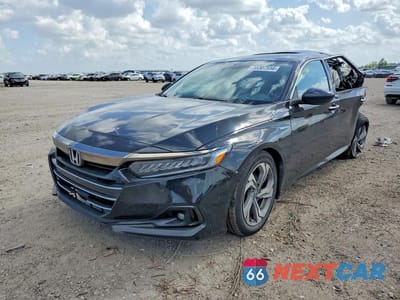 2021 HONDA ACCORD TOURING HYBRID 1HGCV3F98MA010833 - główne zdjęcie licytacji z USA - miniatura