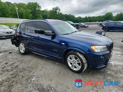 Czwarte zdjęcie samochodu z boku: 2012 BMW X3 XDRIVE28I VIN:5UXWX5C57CL718298 - miniatura