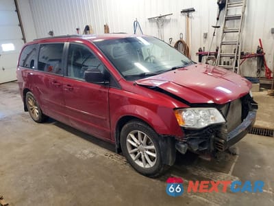 Czwarte zdjęcie samochodu z boku: 2014 DODGE GRAND CARAVAN SE VIN:2C4RDGBG8ER457019 - miniatura
