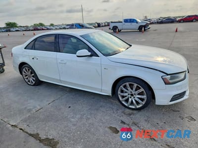 Czwarte zdjęcie samochodu z boku: 2014 AUDI A4 PREMIUM VIN:WAUAFAFL1EA075041 - miniatura
