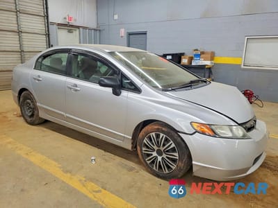 Czwarte zdjęcie samochodu z boku: 2006 HONDA CIVIC LX VIN:1HGFA165X6L043561 - miniatura