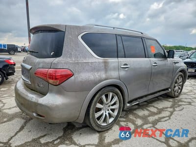 Trzecie zdjęcie samochodu z tyłu: 2011 INFINITI QX56 BASE VIN:JN8AZ2ND4B9700446 - miniatura
