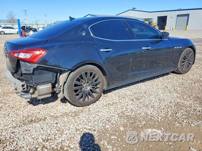 Trzecie zdjęcie samochodu z tyłu: 2016 MASERATI GHIBLI S VIN:ZAM57RTA1G1176310 - miniatura