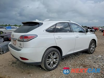 Trzecie zdjęcie samochodu z tyłu: 2014 LEXUS RX 350 BASE VIN:2T2ZK1BAXEC144290 - miniatura