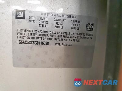 Zdjęcie 12 z 12 samochodu: 2016 CADILLAC CTS LUXURY COLLECTION VIN:1G6AX5SX6G0116338 - miniatura