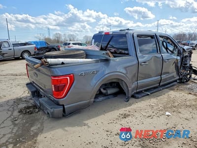 Trzecie zdjęcie samochodu z tyłu: 2022 FORD F150 SUPERCREW VIN:1FTFW1E88NFB16175 - miniatura