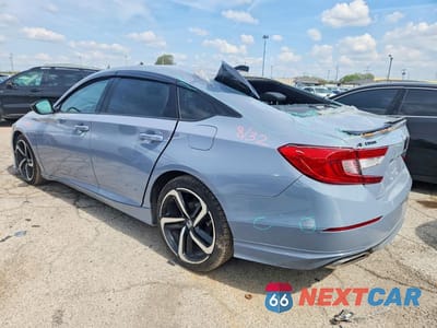 Drugie zdjęcie samochodu z przodu: 2021 HONDA ACCORD SPORT VIN:1HGCV2F31MA012882 - miniatura