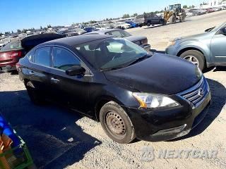 Czwarte zdjęcie samochodu z boku: 2014 NISSAN SENTRA SV VIN:3N1AB7AP3EL674384 - miniatura