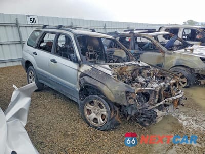 Czwarte zdjęcie samochodu z boku: 2004 SUBARU FORESTER 2.5X VIN:JF1SG63604H757856 - miniatura