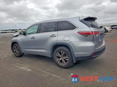 Drugie zdjęcie samochodu z przodu: 2016 TOYOTA HIGHLANDER XLE VIN:5TDJKRFH0GS263340 - miniatura