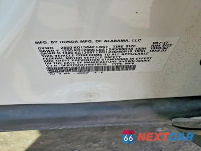 Zdjęcie 13 z 13 samochodu: 2017 HONDA PILOT EX VIN:5FNYF6H37HB070319 - miniatura