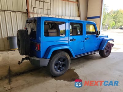 Trzecie zdjęcie samochodu z tyłu: 2015 JEEP WRANGLER UNLIMITED SAHARA VIN:1C4BJWEG8FL685189 - miniatura