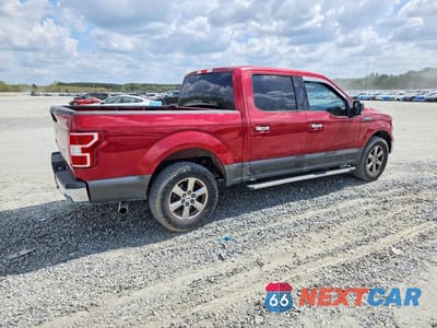 Trzecie zdjęcie samochodu z tyłu: 2018 FORD F150 SUPERCREW VIN:1FTEW1C59JFD09644 - miniatura