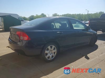 Trzecie zdjęcie samochodu z tyłu: 2007 HONDA CIVIC LX VIN:1HGFA16557L119057 - miniatura