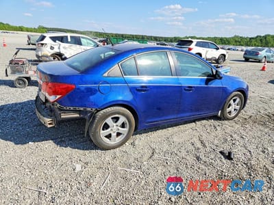 Trzecie zdjęcie samochodu z tyłu: 2012 CHEVROLET CRUZE LT VIN:1G1PF5SC1C7104308 - miniatura