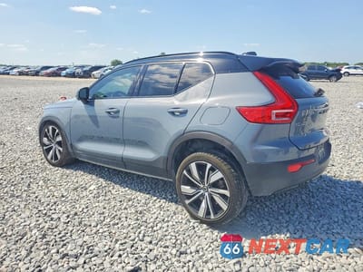 Drugie zdjęcie samochodu z przodu: 2021 VOLVO XC40 RECHARGE VIN:YV4ED3UR7M2587468 - miniatura