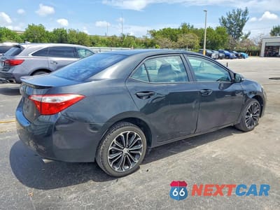 Trzecie zdjęcie samochodu z tyłu: 2015 TOYOTA COROLLA S PLUS VIN:2T1BURHE2FC407821 - miniatura