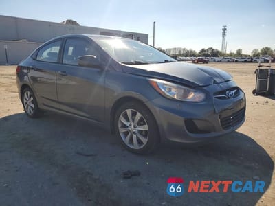 Czwarte zdjęcie samochodu z boku: 2012 HYUNDAI ACCENT GLS VIN:KMHCU4AE8CU226136 - miniatura