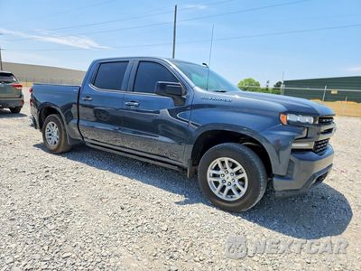 Czwarte zdjęcie samochodu z boku: 2019 CHEVROLET SILVERADO C1500 RST VIN:1GCPWDED9KZ184160 - miniatura