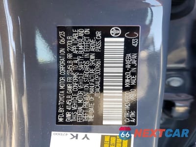 Zdjęcie 12 z 12 samochodu: 2023 TOYOTA PRIUS LE VIN:JTDACAAU2P3009861 - miniatura