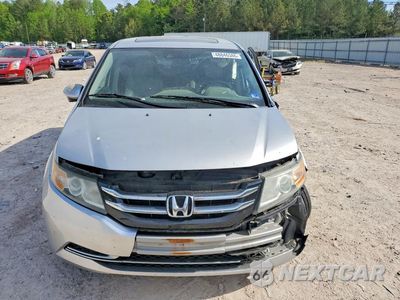 Piąte zdjęcie samochodu w środku: 2014 HONDA ODYSSEY EXL VIN:5FNRL5H63EB066149 - miniatura