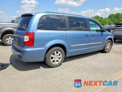 Trzecie zdjęcie samochodu z tyłu: 2012 CHRYSLER TOWN & COUNTRY TOURING VIN:2C4RC1BG1CR124562 - miniatura