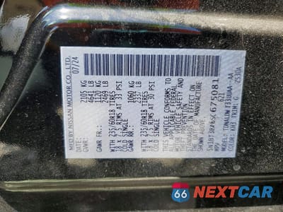Zdjęcie 14 z 14 samochodu: 2025 NISSAN ROGUE SV VIN:5N1BT3BA6SC675081 - miniatura