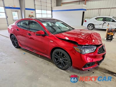 Czwarte zdjęcie samochodu z boku: 2020 ACURA TLX ADVANCE VIN:19UUB3F88LY000068 - miniatura