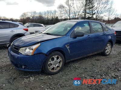 2008 FORD FOCUS SE 1FAHP35N18W220461 - główne zdjęcie licytacji z USA - miniatura