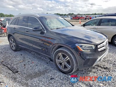 Czwarte zdjęcie samochodu z boku: 2021 MERCEDES-BENZ GLC 300 VIN:W1N0G8DB4MF883375 - miniatura
