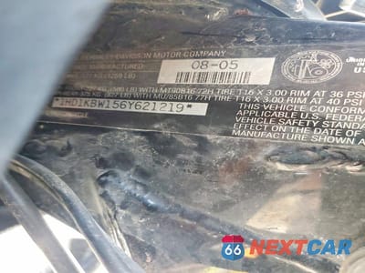 Zdjęcie 9 z 9 samochodu: 2006 HARLEY DAVIDSON FLHXI VIN:1HD1KBW156Y621219 - miniatura