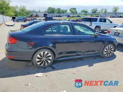 Trzecie zdjęcie samochodu z tyłu: 2013 VOLKSWAGEN JETTA HYBRID VIN:3VW637AJ9DM220285 - miniatura