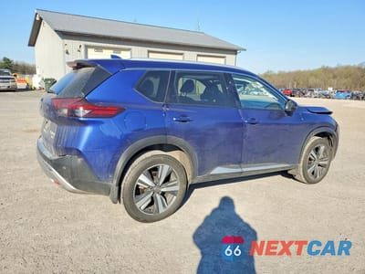 Trzecie zdjęcie samochodu z tyłu: 2023 NISSAN ROGUE PLATINUM VIN:JN8BT3DD8PW306700 - miniatura