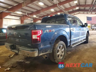 Trzecie zdjęcie samochodu z tyłu: 2018 FORD F150 SUPERCREW VIN:1FTEW1EG7JFB68801 - miniatura