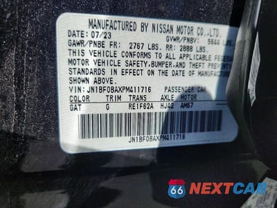 Zdjęcie 13 z 13 samochodu: 2023 NISSAN ARIYA EVOLVE+ VIN:JN1BF0BAXPM411716 - miniatura