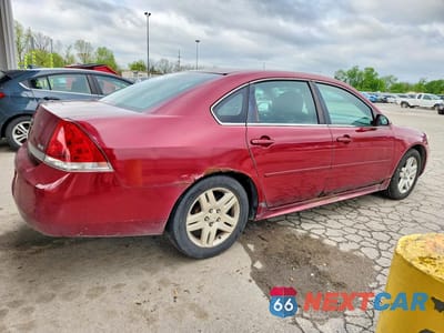 Trzecie zdjęcie samochodu z tyłu: 2011 CHEVROLET IMPALA LT VIN:2G1WG5EK7B1288158 - miniatura